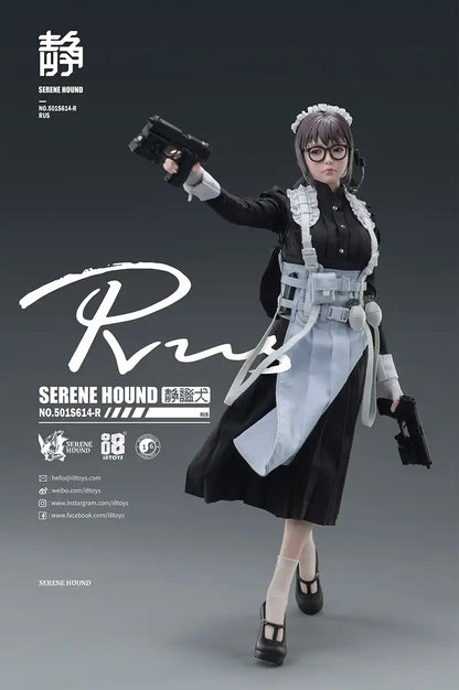 I8Toys Serene Hound [Selene Hound] Series 501S614 R Cerberus Maid Corps Ross 1/6 Scale Pvc Silicon Metal Painted Action Figure- Japan Figure Store - #1 Bring To You The Best Japanese Goods