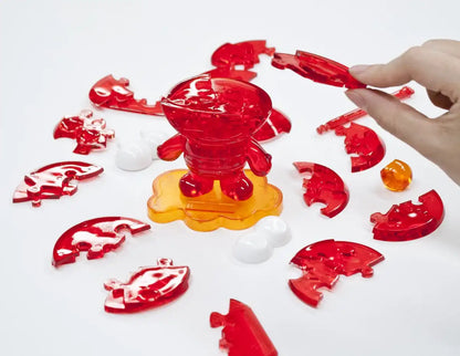 Beverly Crystal 3D Puzzle 50129 Sesame Street Elmo Red 3D Plastic Puzzle Block Toys- Japan Figure Store - #1 Bring To You The Best Japanese Goods