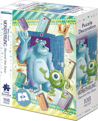 Epoch 108pc Jigsaw Puzzle Disney Monsters Inc Beyond The Door 18.2x25.7cm- Japan Figure Store - #1 Bring To You The Best Japanese Goods