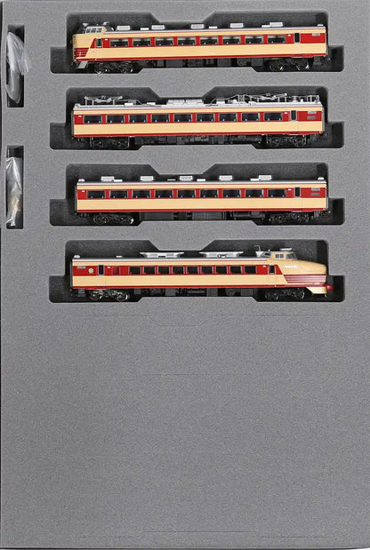 Kato N Gauge 485 Series 4-Car Midori Limited Express Set Model Railway Train 10-1480- Japan Figure Store - #1 Bring To You The Best Japanese Goods