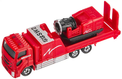 Takara Tomy Tomica Long 128 Naha City Fire Dept Hyper Mist Blower Vehicle 981787 1/90 Scale Model- Japan Figure Store - #1 Bring To You The Best Japanese Goods
