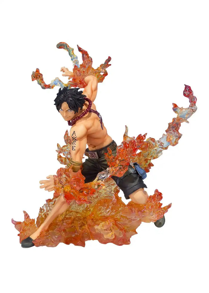 Bandai Spirits One Piece Figuarts Zero Portgas D. Ace Brother's Bond 155mm Painted Figure- Japan Figure Store - #1 Bring To You The Best Japanese Goods