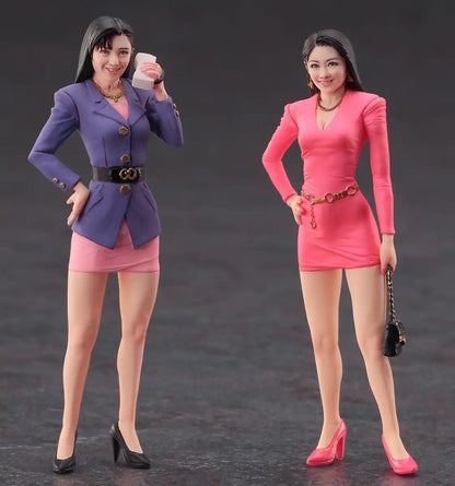 Hasegawa 1/24 Scale 80s Bubbly Girls Plastic Model Figure FC01- Japan Figure Store - #1 Bring To You The Best Japanese Goods