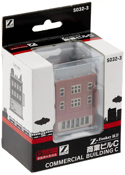 Rokuhan Z Gauge S032-3 Commercial Building Model Kit- Japan Figure Store - #1 Bring To You The Best Japanese Goods