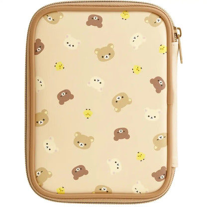 San-X Rilakkuma Medicine Book Pouch - Keep Your Meds Organized Easily- Japan Figure Store - #1 Bring To You The Best Japanese Goods