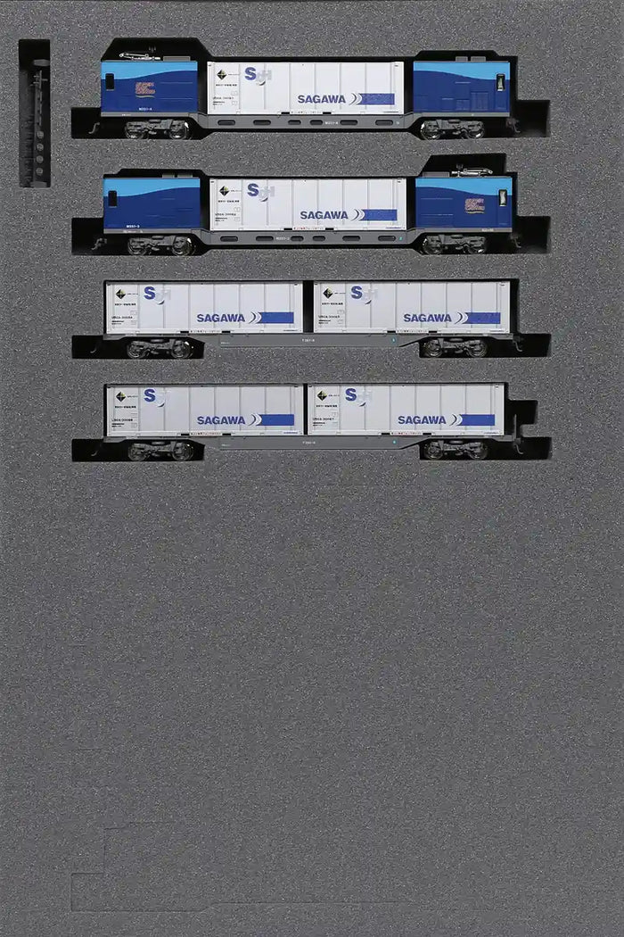Kato M250 Series 4 Cars Set A N Gauge Super Rail Cargo U50A 10-1722 Model Train- Japan Figure Store - #1 Bring To You The Best Japanese Goods