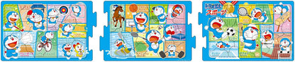 18+24+32 Piece Puzzle For Kids Step 3 Doraemon Sports [Step Panorama Puzzle]- Japan Figure Store - #1 Bring To You The Best Japanese Goods