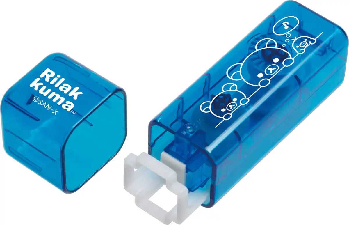 San-X Rilakkuma Blue Adhesive Tape Ft51201 - Highly Recommended- Japan Figure Store - #1 Bring To You The Best Japanese Goods