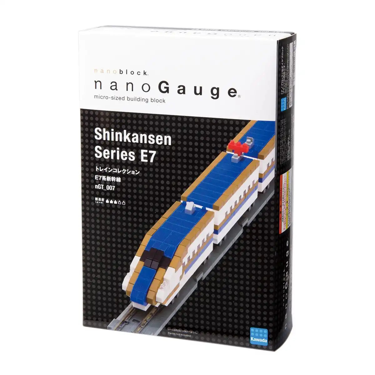 KAWADA Ngt-007 Nanoblock Nanogauge Shinkansen Series E7- Japan Figure Store - #1 Bring To You The Best Japanese Goods