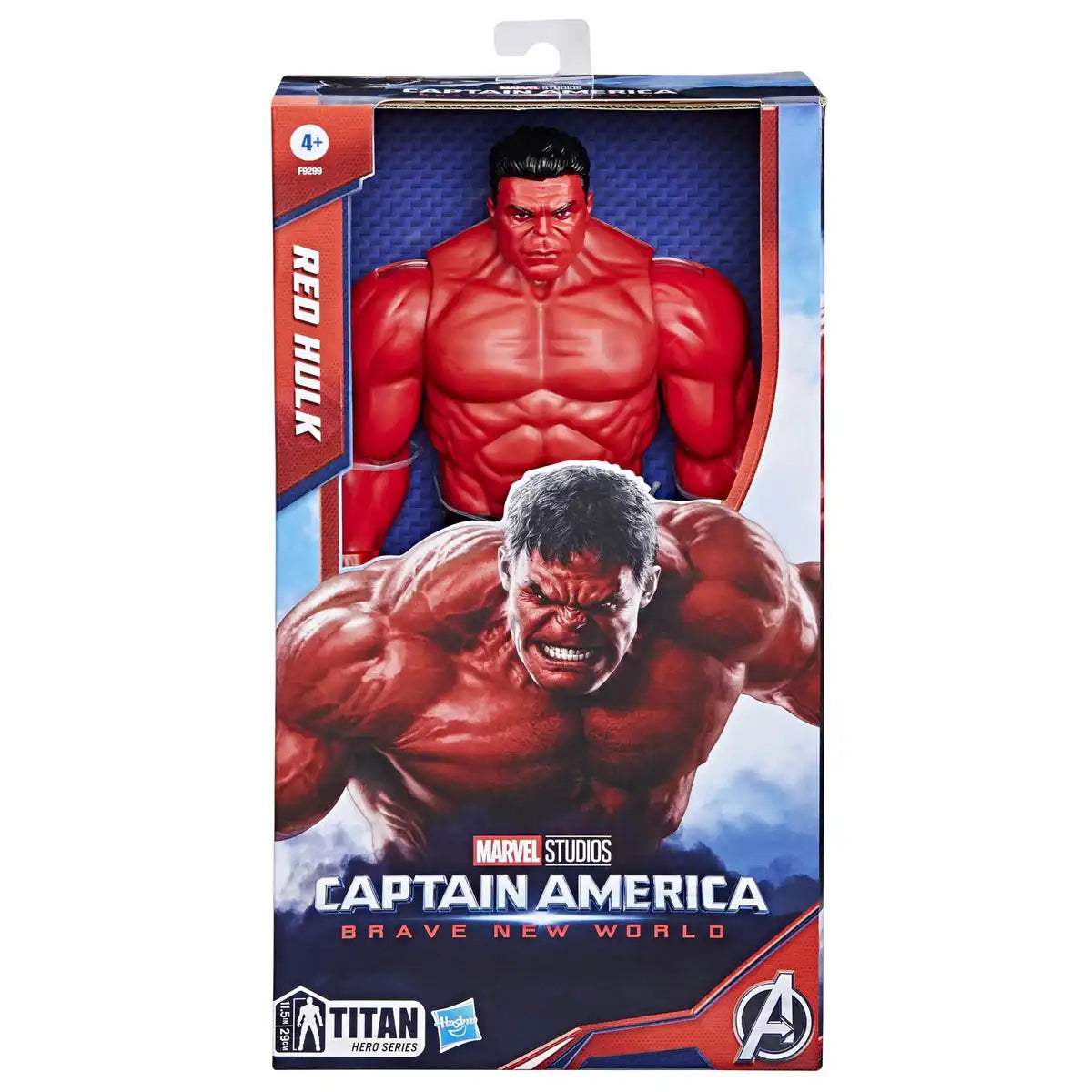 Marvel Hasbro Captain America Red Hulk 12-Inch Titan Hero Action Figure Toy- Japan Figure Store - #1 Bring To You The Best Japanese Goods