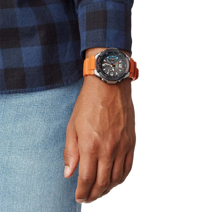 Casio Watch Gshock Sky Cockpit Tough Solar Multiband 6 Gw3000m4aer