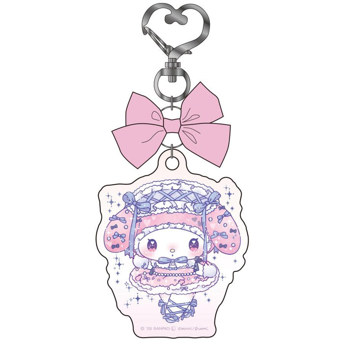 50th Anniversary DOLLY MIX Ribbon Acrylic Keychain - My Melody