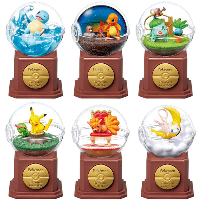RE-MENT Pokemon Terrarium Collection Vol. 10 6 Pcs Box- Japan Figure Store - #1 Bring To You The Best Japanese Goods