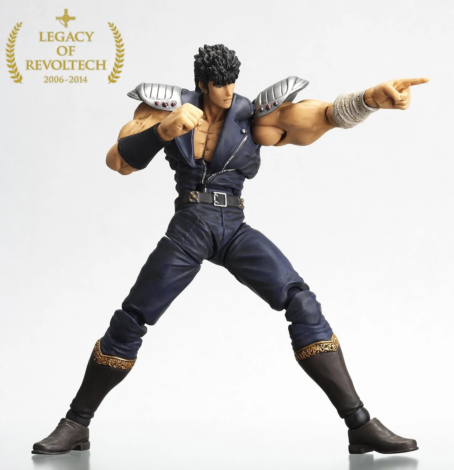 Kaiyodo Legacy of Revoltech Kenshiro Action Figure 5.5 Inch PVC