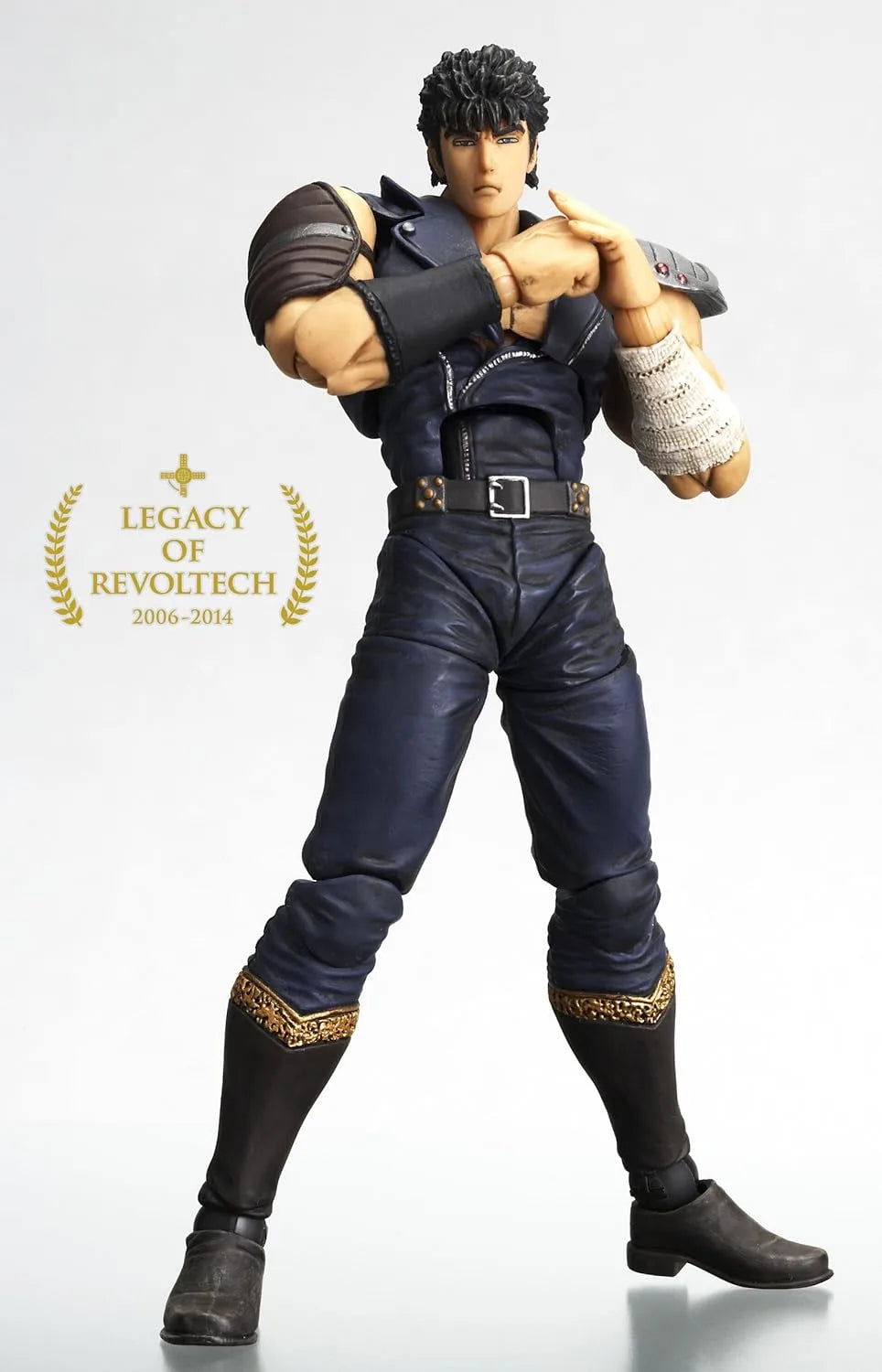Kaiyodo Legacy of Revoltech Kenshiro Action Figure 5.5 Inch PVC
