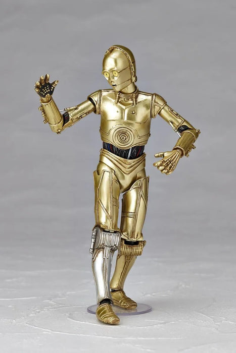 Kaiyodo Star Wars Revoltech C-3PO Action Figure ABS PVC Painted