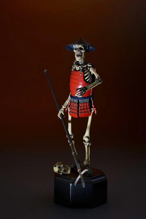 Kaiyodo Takeya Skeleton Warrior Painted PVC ABS Figure 150mm