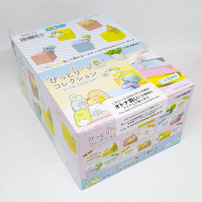 RE-MENT Sumikkogurashi Fuchi Ni Pittori Collection Vol.8 8 Pcs Box- Japan Figure Store - #1 Bring To You The Best Japanese Goods