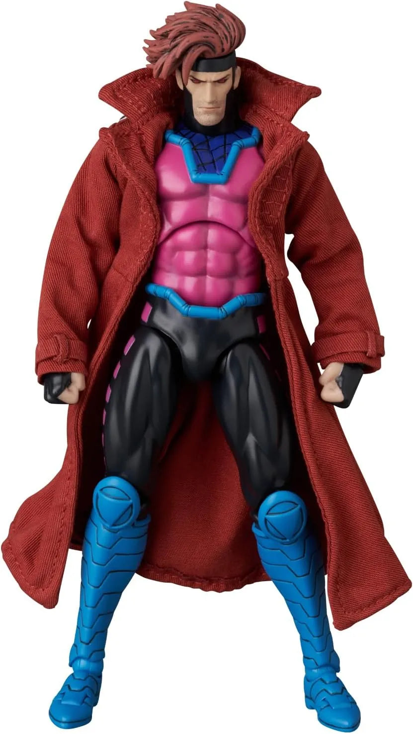 MEDICOM TOY MAFEX No 287 Gambit Comic Variant Version Action Figure 6.3 Inches