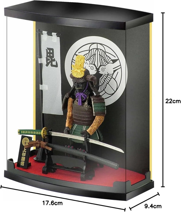 Meister Japan Sengoku Samurai Armor Figure Uesugi Kenshin with Sword Case