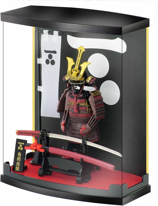 Meister Japan Sengoku Warrior Armor Figure Mouri Motonari with Sword and Case