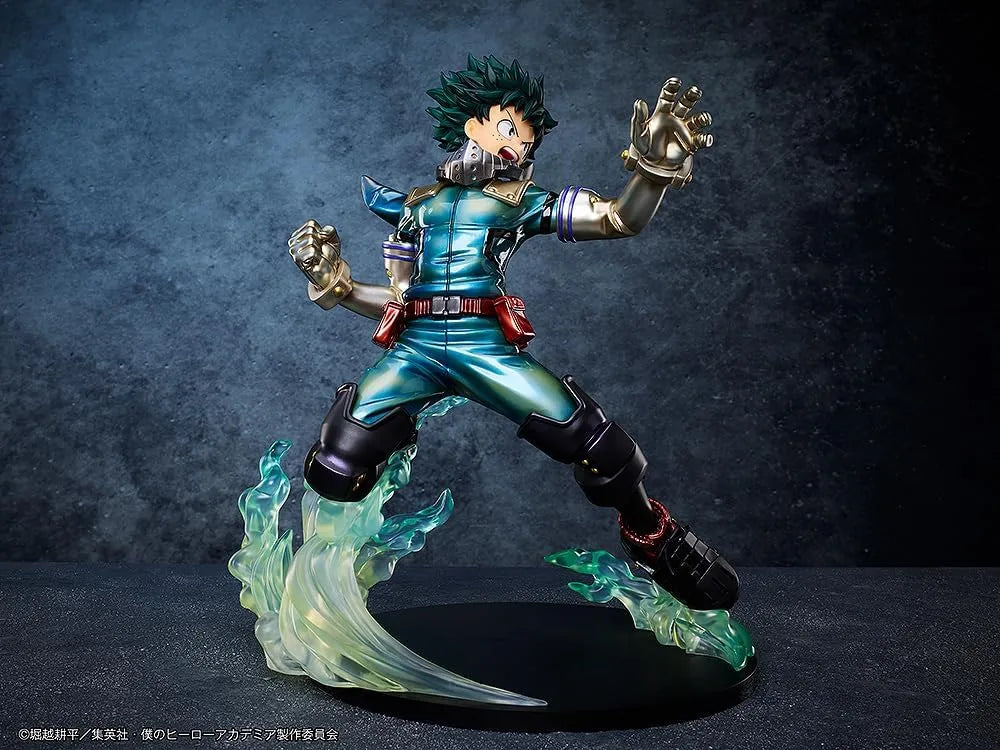 My Hero Academia Izuku Midoriya Metallic Version 14 Scale Figure by GOOD SMILE COMPANY