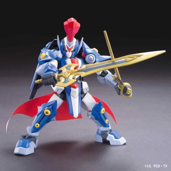 Plastic Model Cardboard Battle Mark LBX Achilles D9 Model Kit by Bandai Spirits