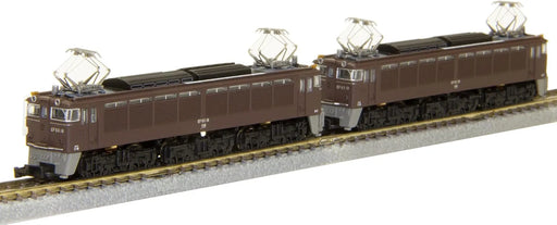Rokuhan EF63 Type Brown Double Row Z Gauge Electric Locomotive