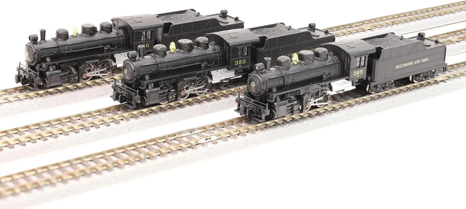 Rokuhan USRA 0-6-0 Baltimore Ohio #365 Z Gauge Model Train Locomotive