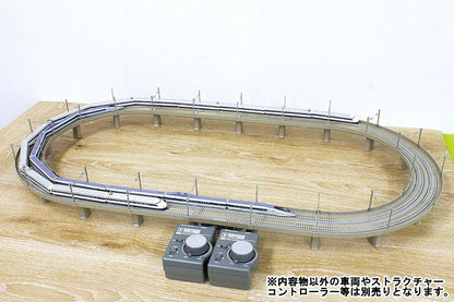 Rokuhan Z Gauge Double Track Elevated Railway Model Set R095