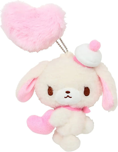 Sanrio Mascot Holder Heisei Urare Character Fluffy Heart Jewel Pet - Sugar Bunnies
 - 4550337199305