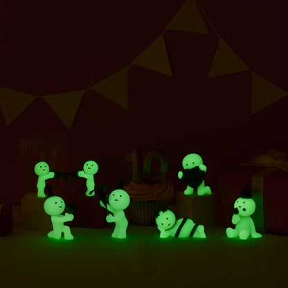Smiski Birthday Series Glow in the Dark Collectible Box (12pcs)