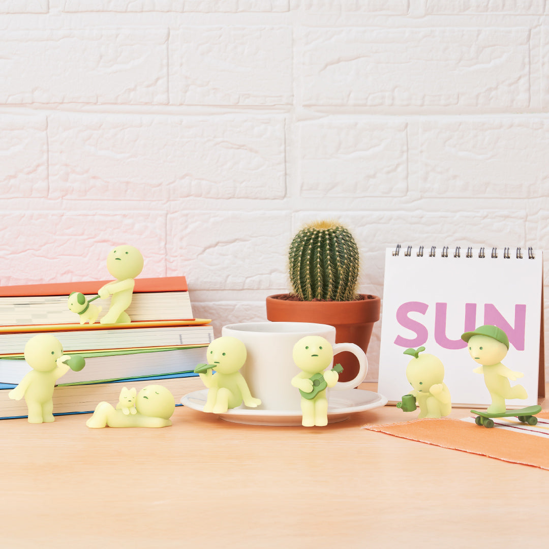 Smiski Sunday Series Glow in the Dark Collectible Box 12pcs