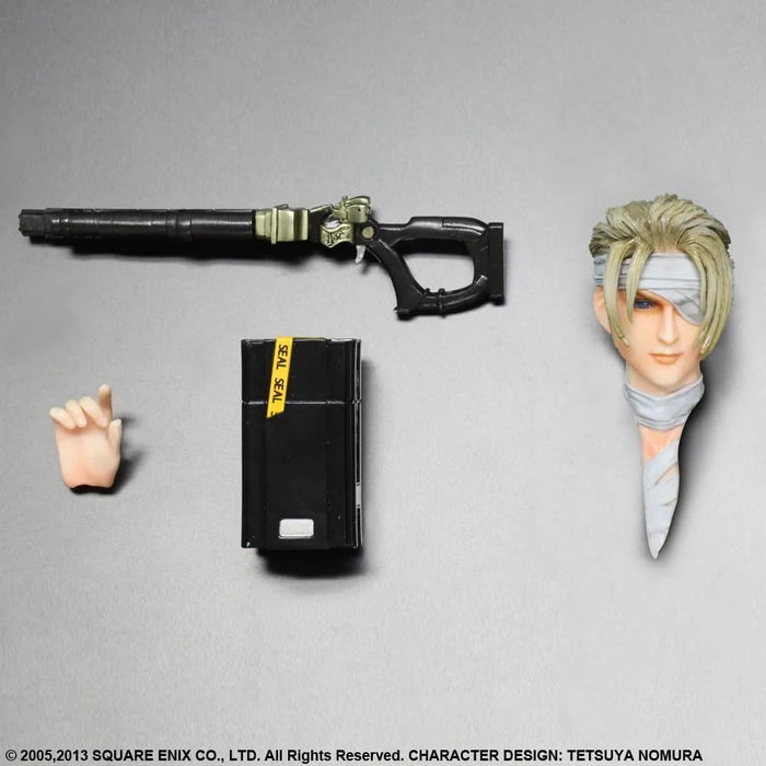Square Enix Final Fantasy VII Advent Children Rufus Shinra Figure PVC