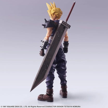 Square Enix Final Fantasy VII Cloud Strife Bling Arts Figure