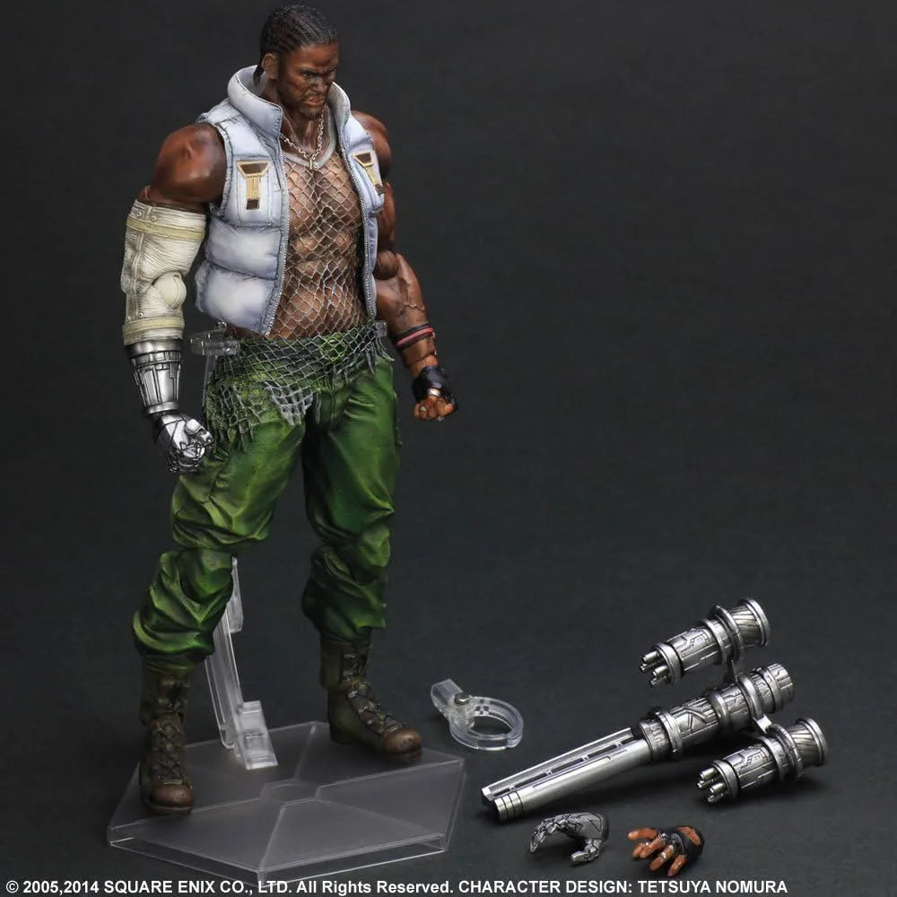 Square Enix Final Fantasy VII Play Arts Kai Bullet Wallace PVC Figure