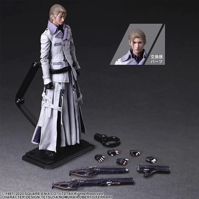 Square Enix Final Fantasy VII Remake Lufus Play Arts Kai Figure