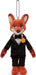 Takara Tomy Arts Disney Zootopia Nick Wilde Tuxedo Ball Chain Mascot Toy Takara Tomy A R T S