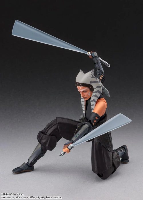 Tamashii Nations Asoka Tano Star Wars Action Figure PVC ABS