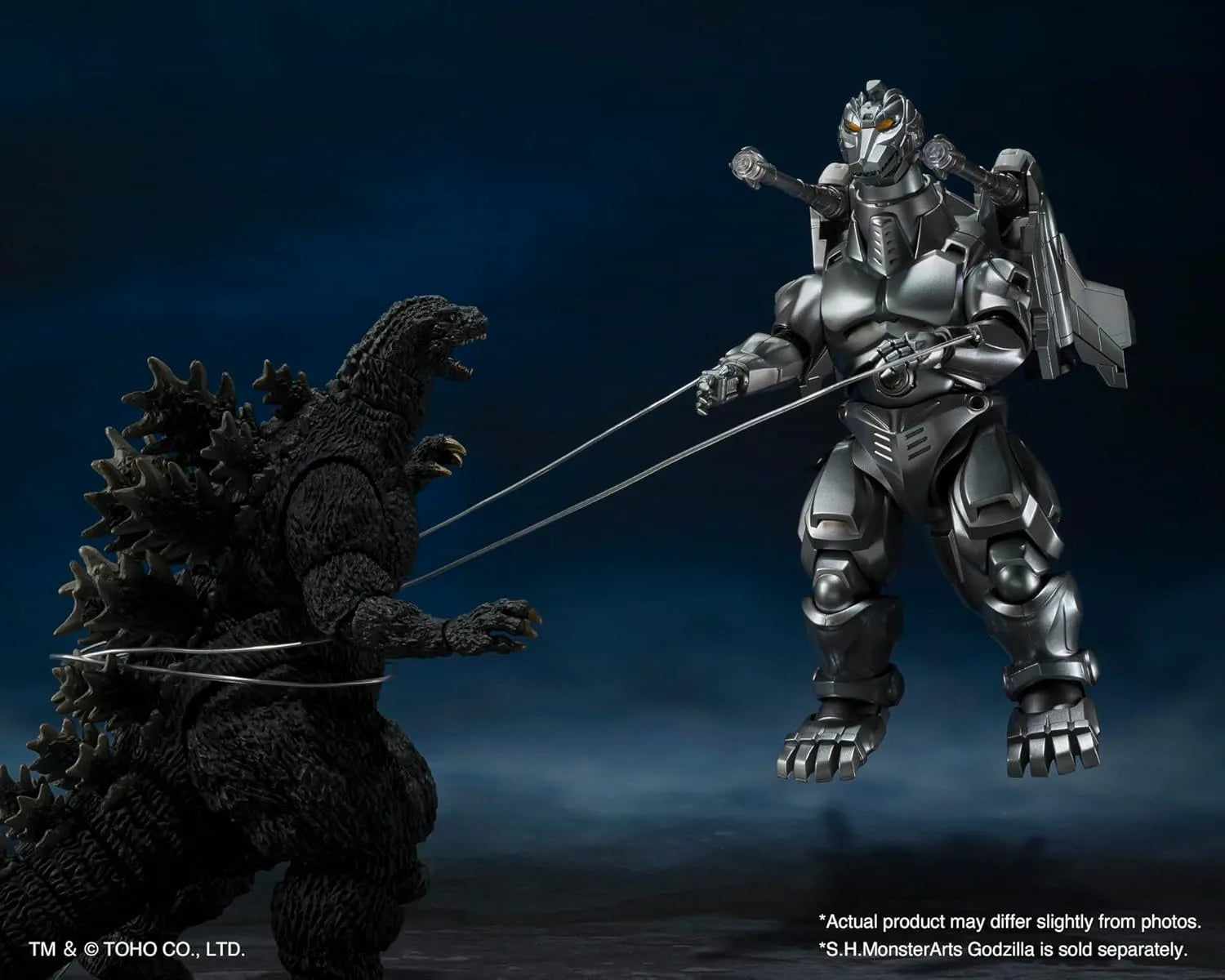 Tamashii Nations Godzilla vs Mecha Godzilla Final Battle Ver Figure