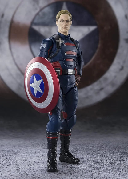 Tamashii Nations Marvel Falcon Winter Soldier Captain America Figure