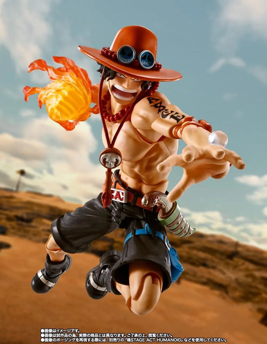 Tamashii Nations One Piece Portgas D Ace Fire Fist Action Figure