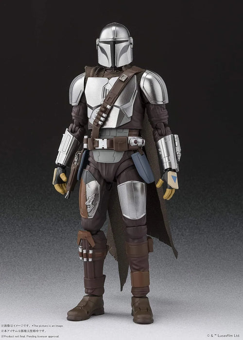 Tamashii Nations S.H. Figuarts Star Wars Mandalorian Beskar Armor Figure 6in