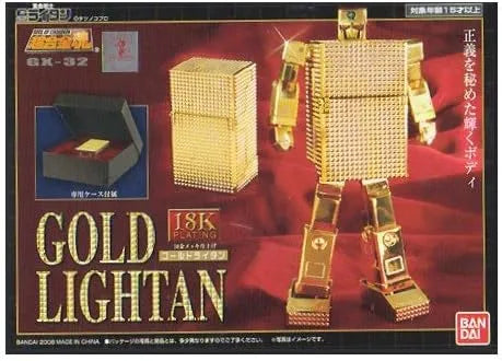 Tamashii Nations Soul of Chogokin GX32 Gold Lightan Figure Collectible