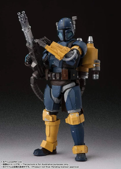 Tamashii Nations Star Wars Heavy Infantry Mandalorian Figure