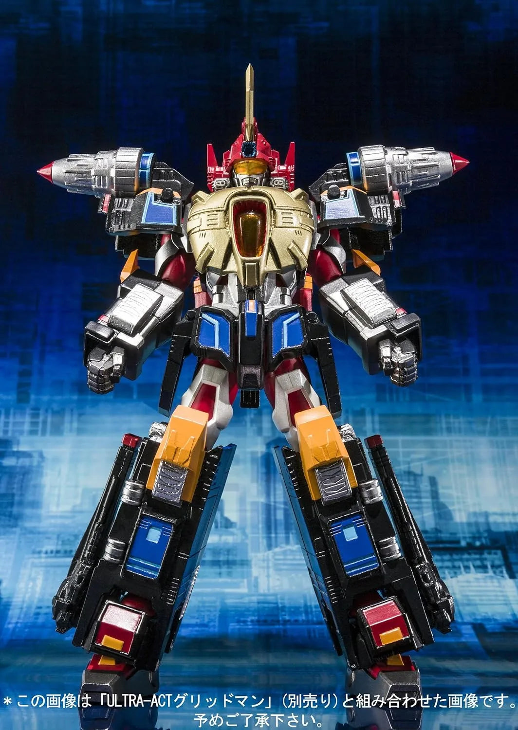 Tamashii Nations Ultra-Act Thunder Gridman Action Figure Collectible