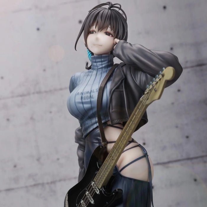 Union Creative Hitomio Shuroku Guitar Little Sister Mei Figure PVC ABS