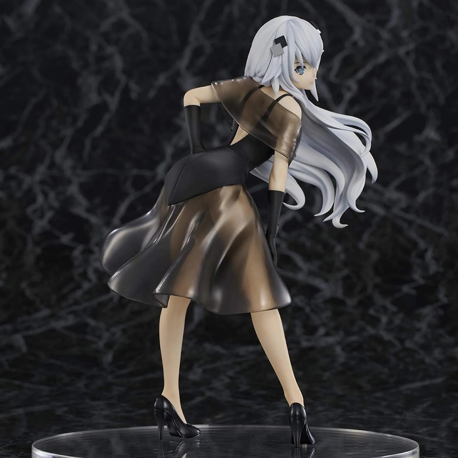 Union Creative Hyperdimension Neptunia Black Heart Dress PVC Figure