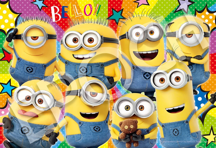 EPOCH 26-904 Jigsaw Puzzle Minions Bello! 100 L-Pieces- Japan Figure Store - #1 Bring To You The Best Japanese Goods