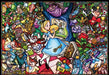 Tenyo 1000pc Alice In Wonderland Stained Glass Puzzle 51x73.5cm- Japan Figure Store - #1 Bring To You The Best Japanese Goods